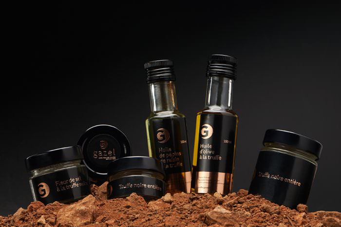 Gamme de produits à la truffe